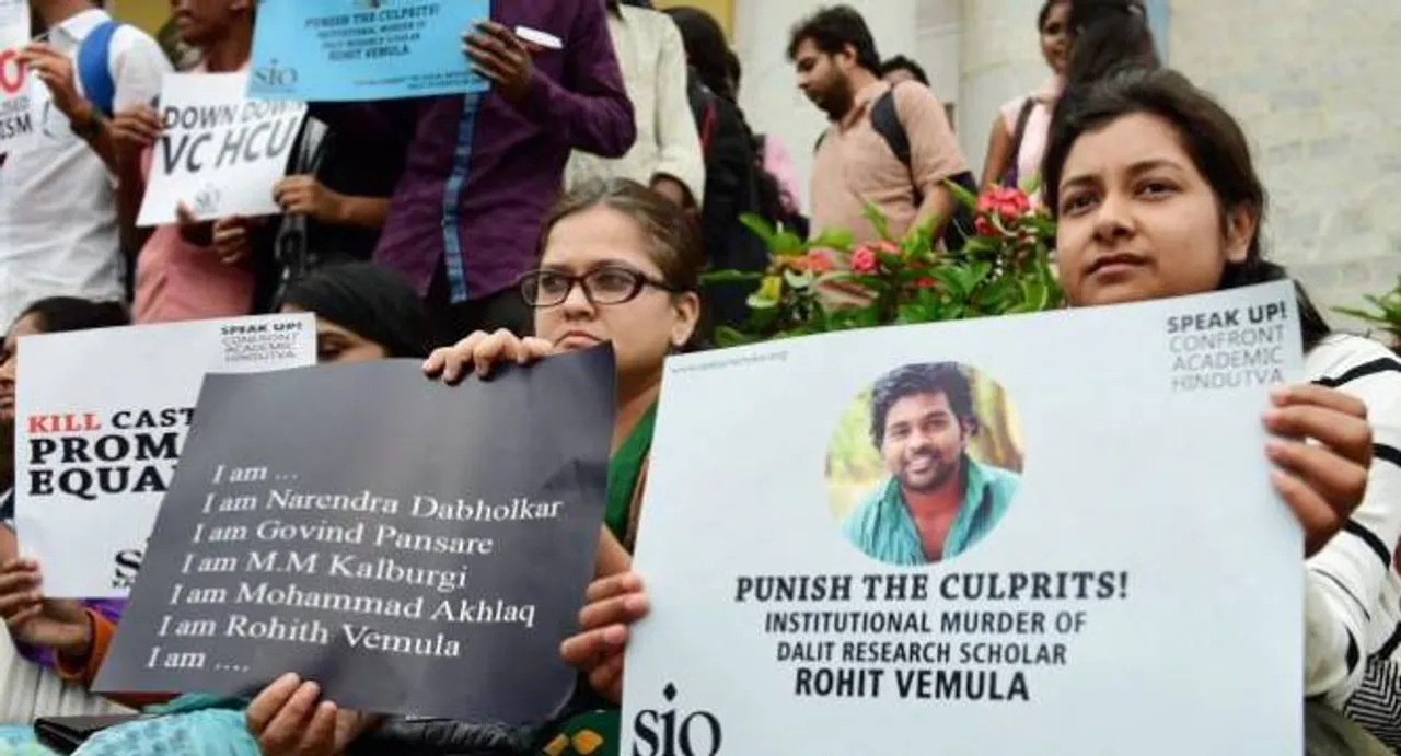 Rohith Vemula suicide: SC, ST teachers of University demanding VC's resignation sit on hunger strike