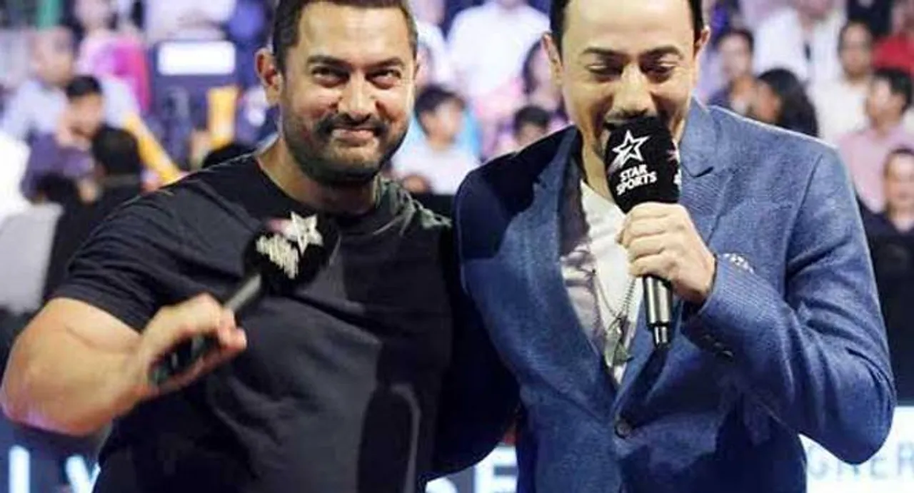 Aamir Khan sings National Anthem at Pro Kabaddi opening ceremony 