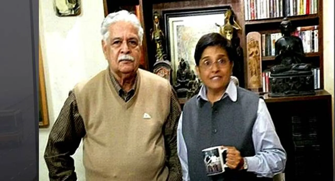 Kiran Bedi's husband Brij Bedi passes away in Gurgaon 