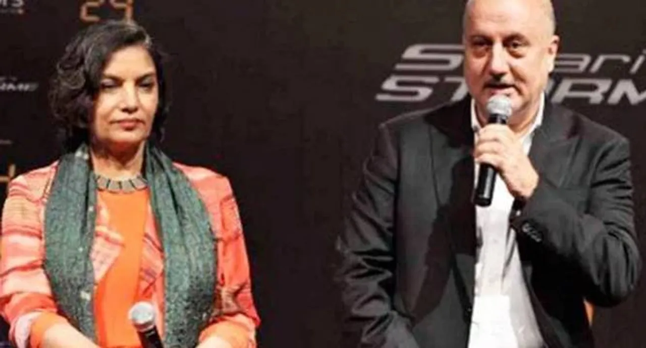 Shabana Azmi supports Anupam Kher for Pakistan visa denial