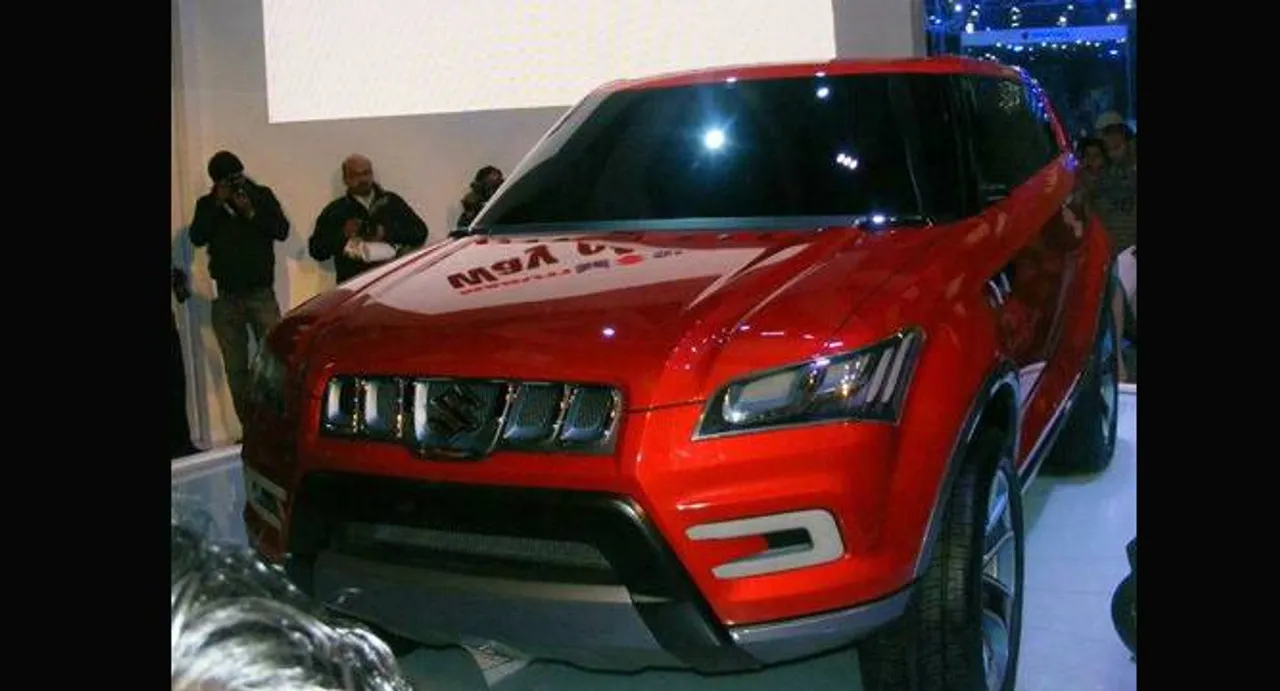  Auto Expo 2016: Auto Expo kicks off, Maruti unveils compact SUV Vitara Brezza