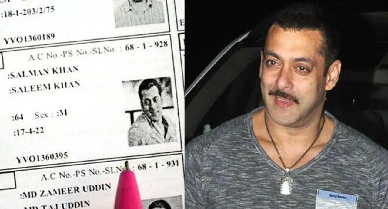 What? Salman Khan is a voter from Hyderabad too