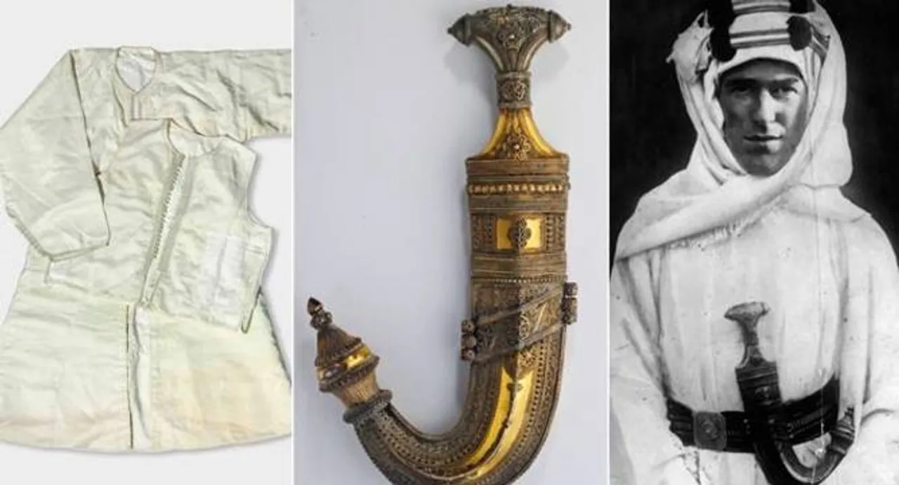 Lawrence of Arabia's robe and dagger in temporary export ban