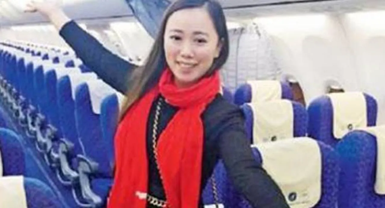 When a Chinese flyer turned lucky, had a Boeing 737 all to herself!