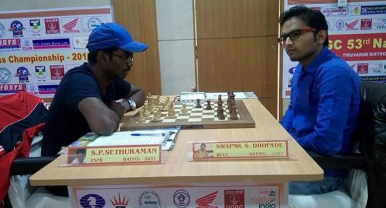 Swapnil Dhopade in sole lead after penultimate round