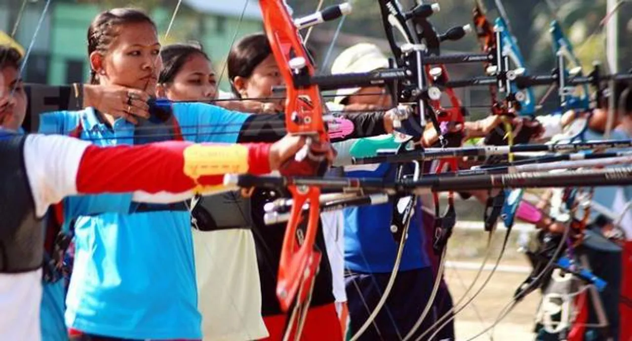 Indian archery members ready for SAG
