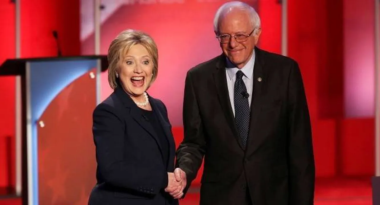 Clinton, Sanders exchange barbs in first one-on-one face off