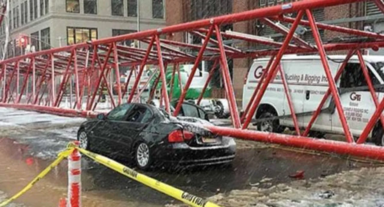 1 dead, 2 seriously hurt in Manhattan crane collapse