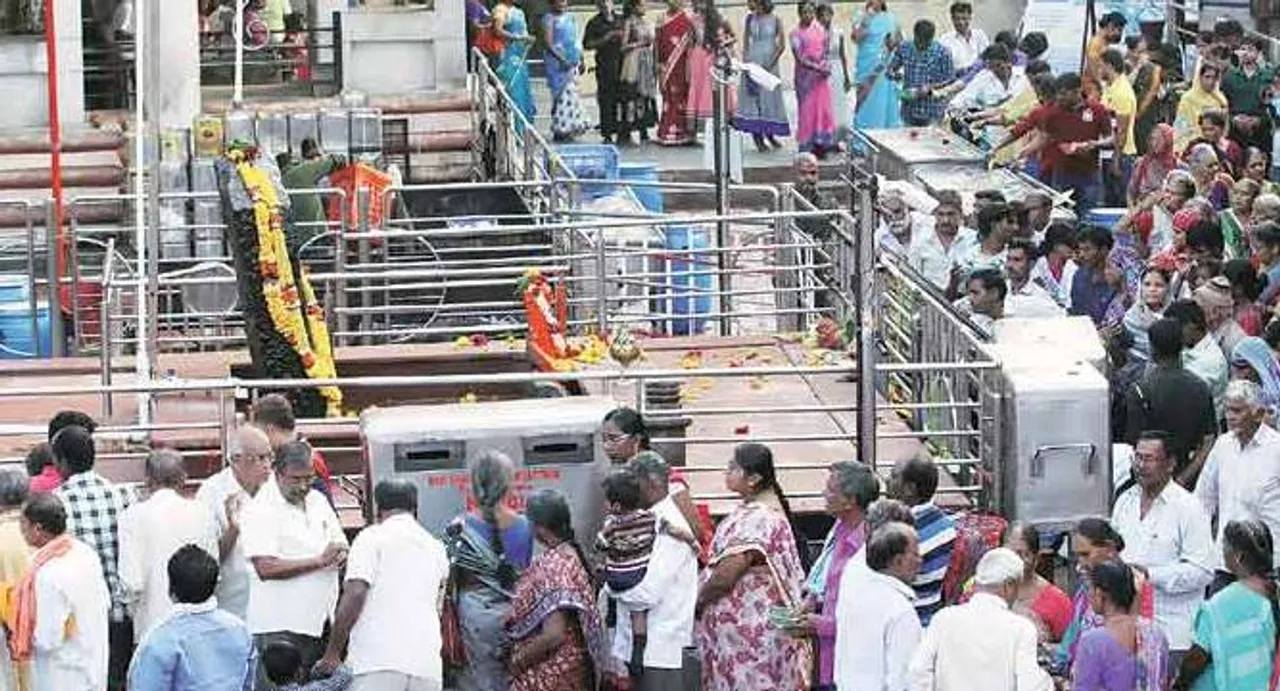 Shani temple row: Shrine authorities, activists hold talks