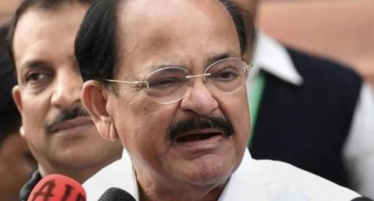 Congress 'intolerant' towards mandate of people: Venkaiah