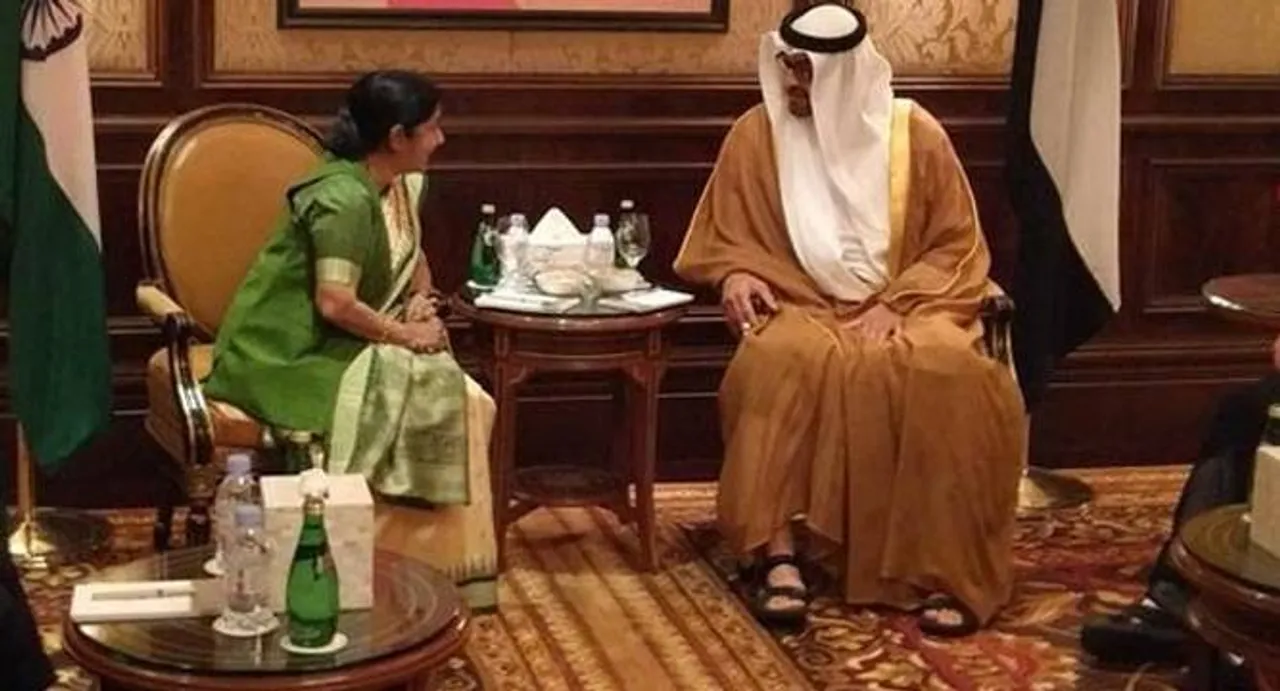 Sushma Swaraj meets Al Nahyan, two discuss IS threat, radicalism