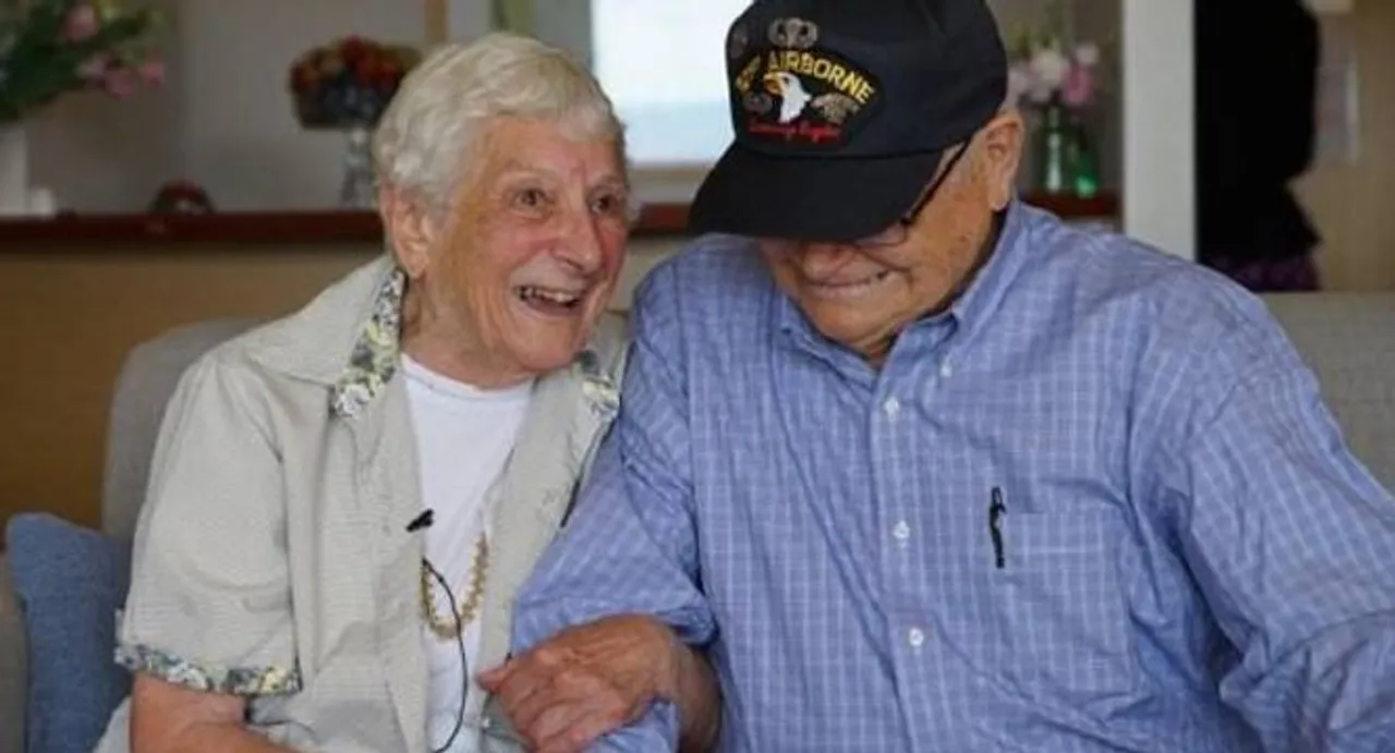 WW II veteran meets wartime girl friend after 70 years