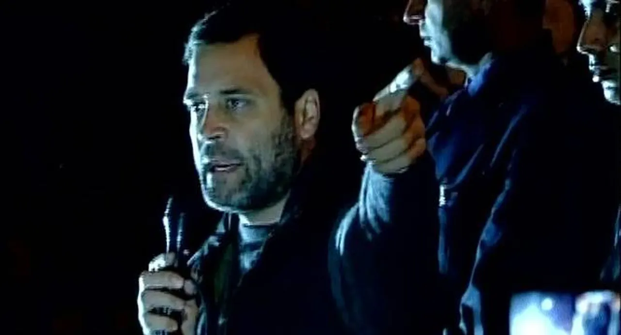 Rahul Gandhi visits JNU campus, accuses NDA of suppressing students voice