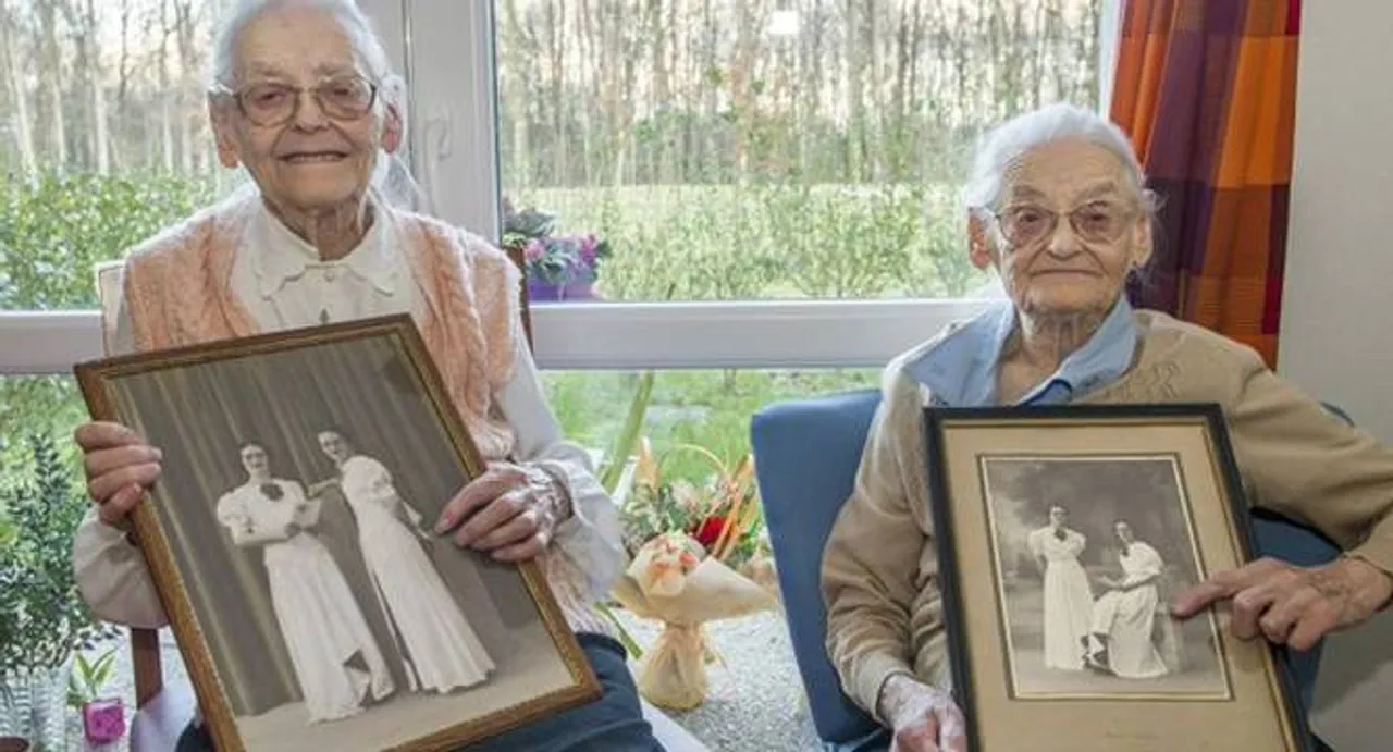 France's 104-year-old twins say closeness is the secret