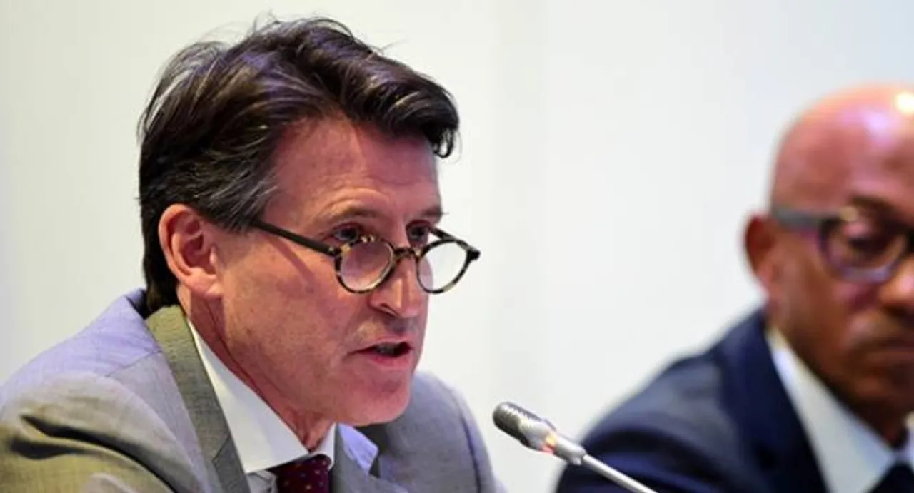 Coe meets with Russian athletics chief to discuss doping ban