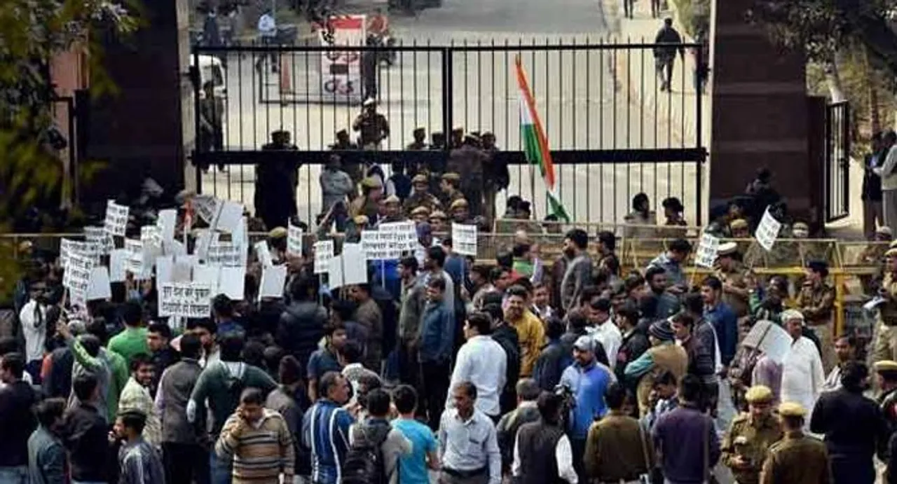 Amid JNU row, universityâ€™s Central library website hacked