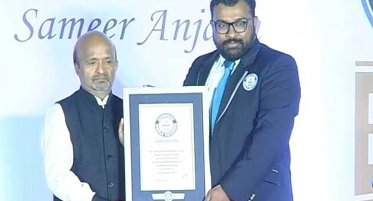 Sameer Anjaan enters Guinness Book for penning most number of songs
