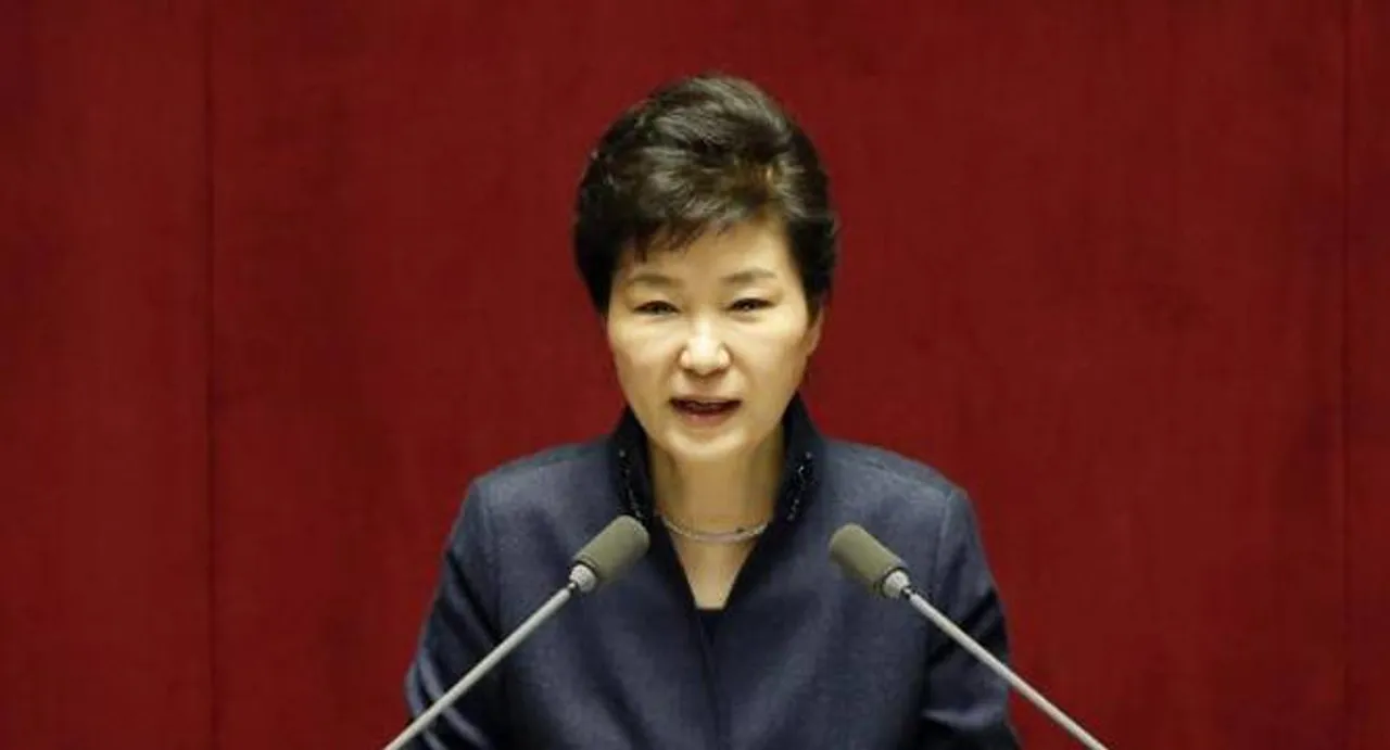 South Korea's leader warns of North Korea collapse