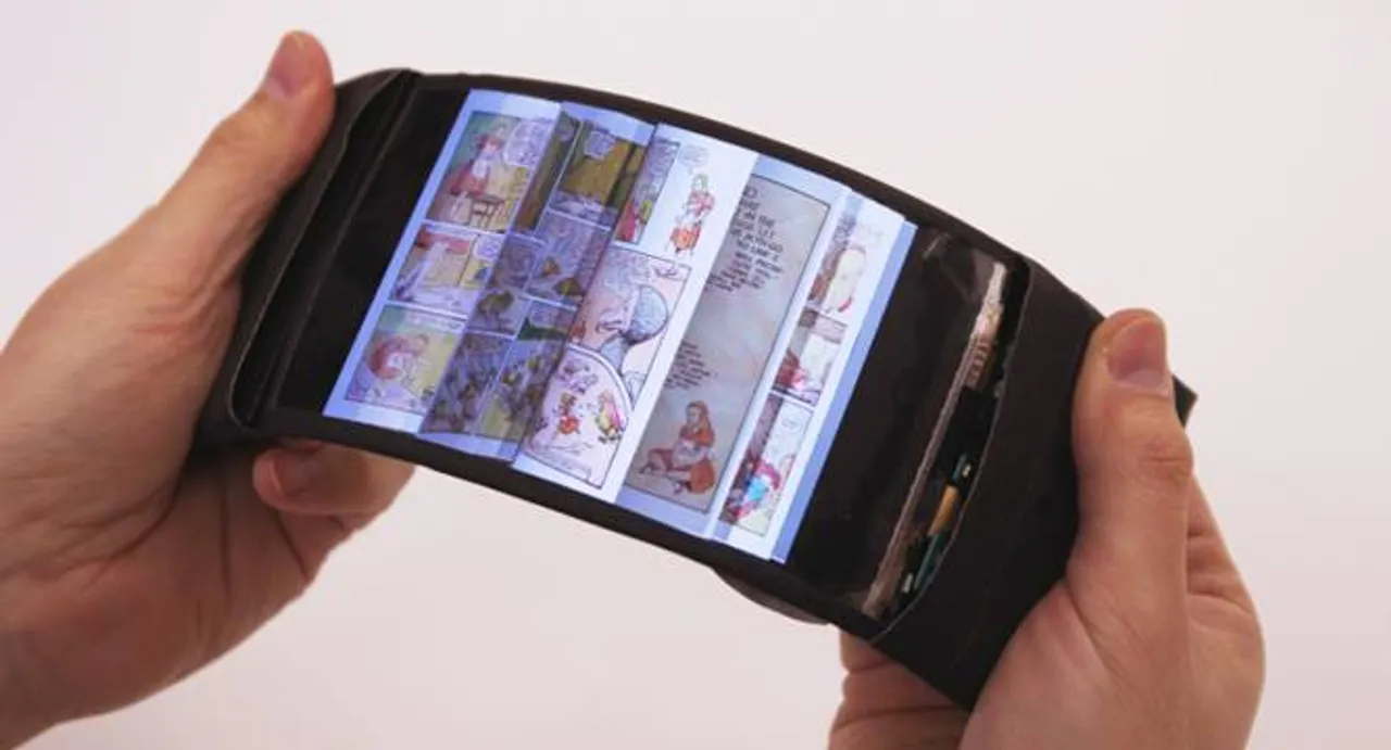 World's first wireless flexible smartphone developed 
