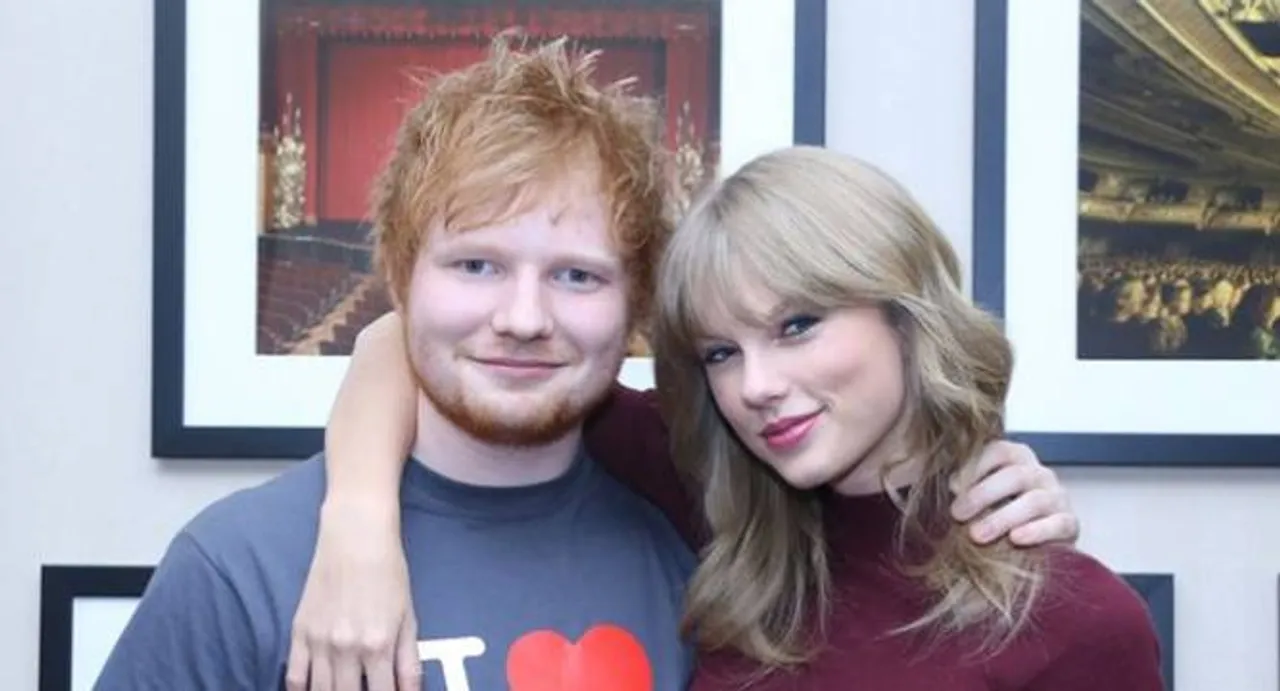 Taylor Swift posts heartwarming birthday message for Sheeran