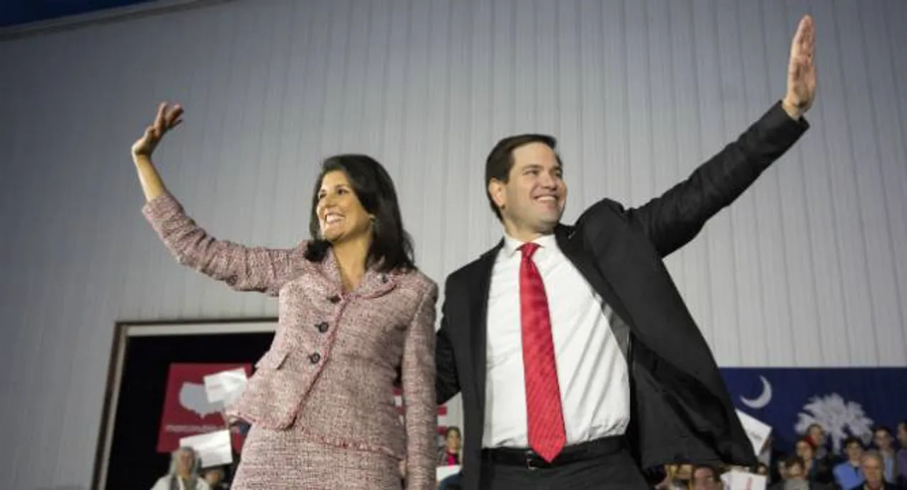 US Presidential elections 2016: Nikki Haley backs Marco Rubio