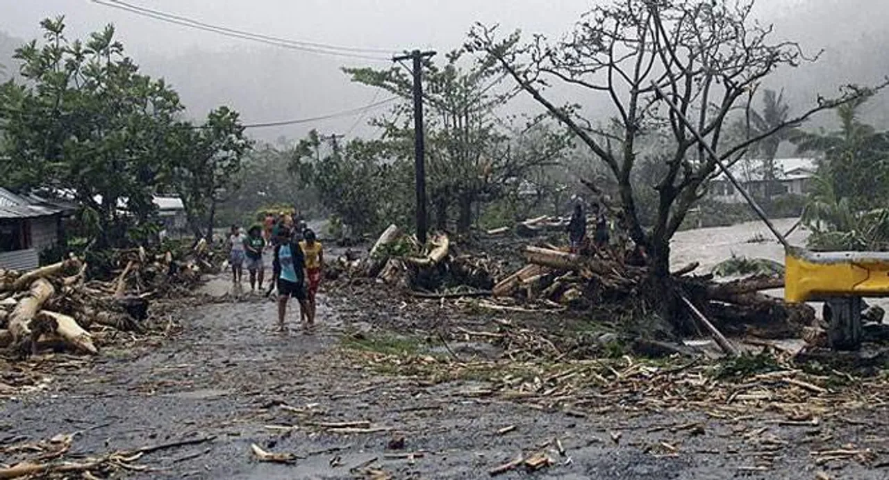 Fiji hit by â€˜strongest everâ€™ cyclone, braced for evacuations