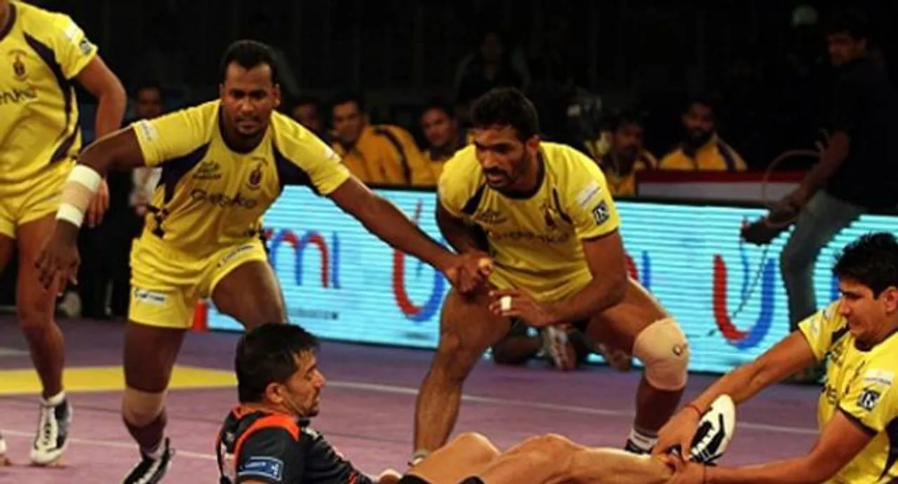  Pro Kabaddi Season 3: Bengal Warriors beat Telugu Titans