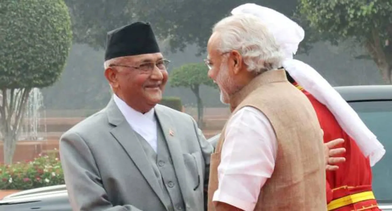 Modi, Oli discuss India-Nepal ties