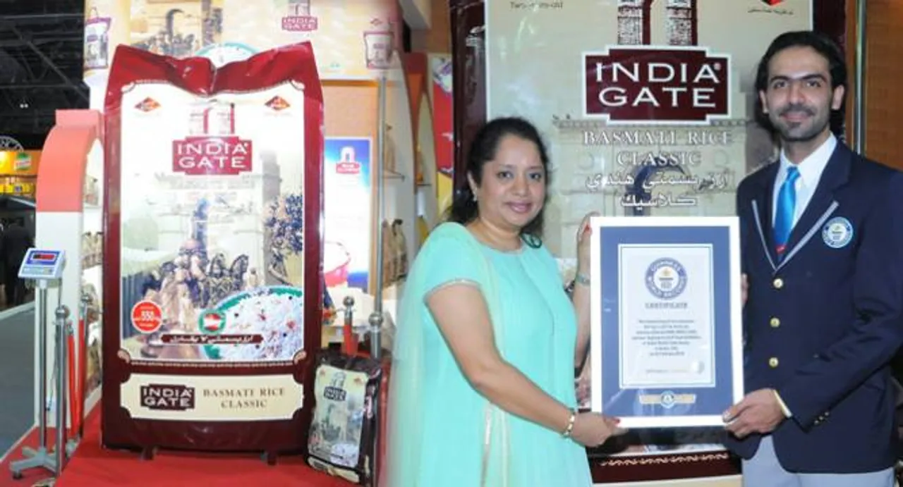 This Indian rice brand enters Guinness World Records