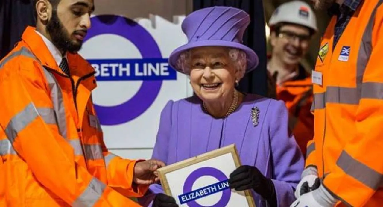 New London railway line named 'Elizabeth' in Queen's honour