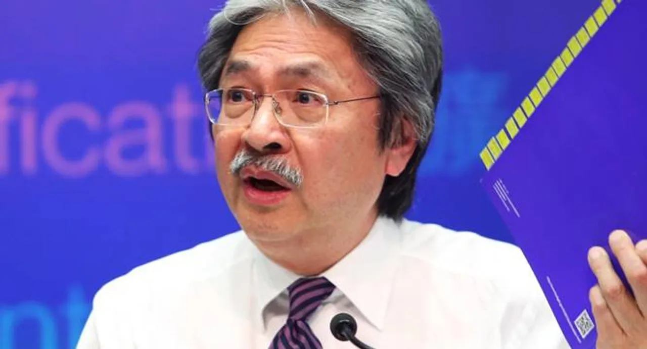 Hong Kong finance chief warns of unrest as economy weakens