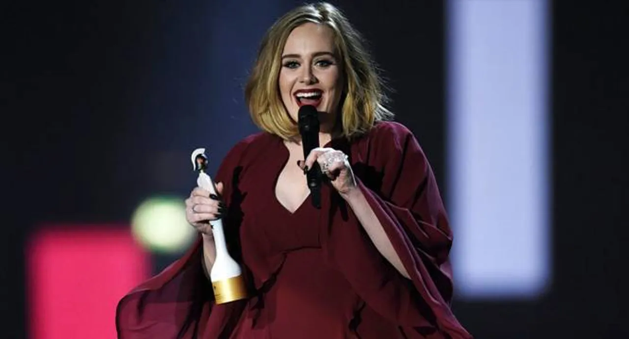 Adele supports Kesha in BRIT Awards speech