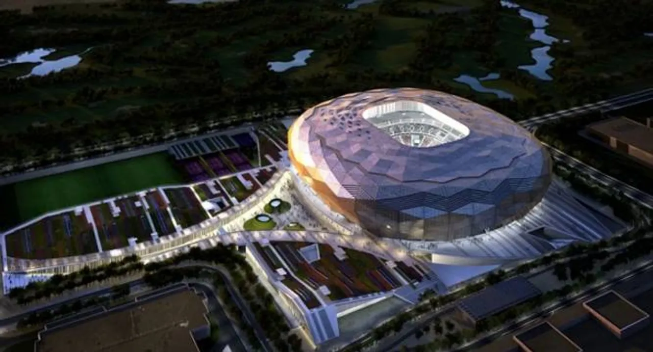 30-million-year old rock unearthed under Qatar stadium