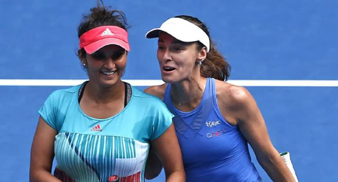 Sania-Hingis 41-match winning streak comes to a halt