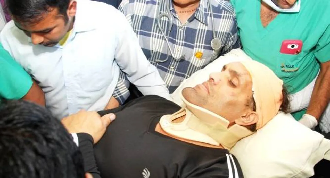 'Blood for blood & chair for chair', an injured Khali vows revenge | Watch: How it all happened?