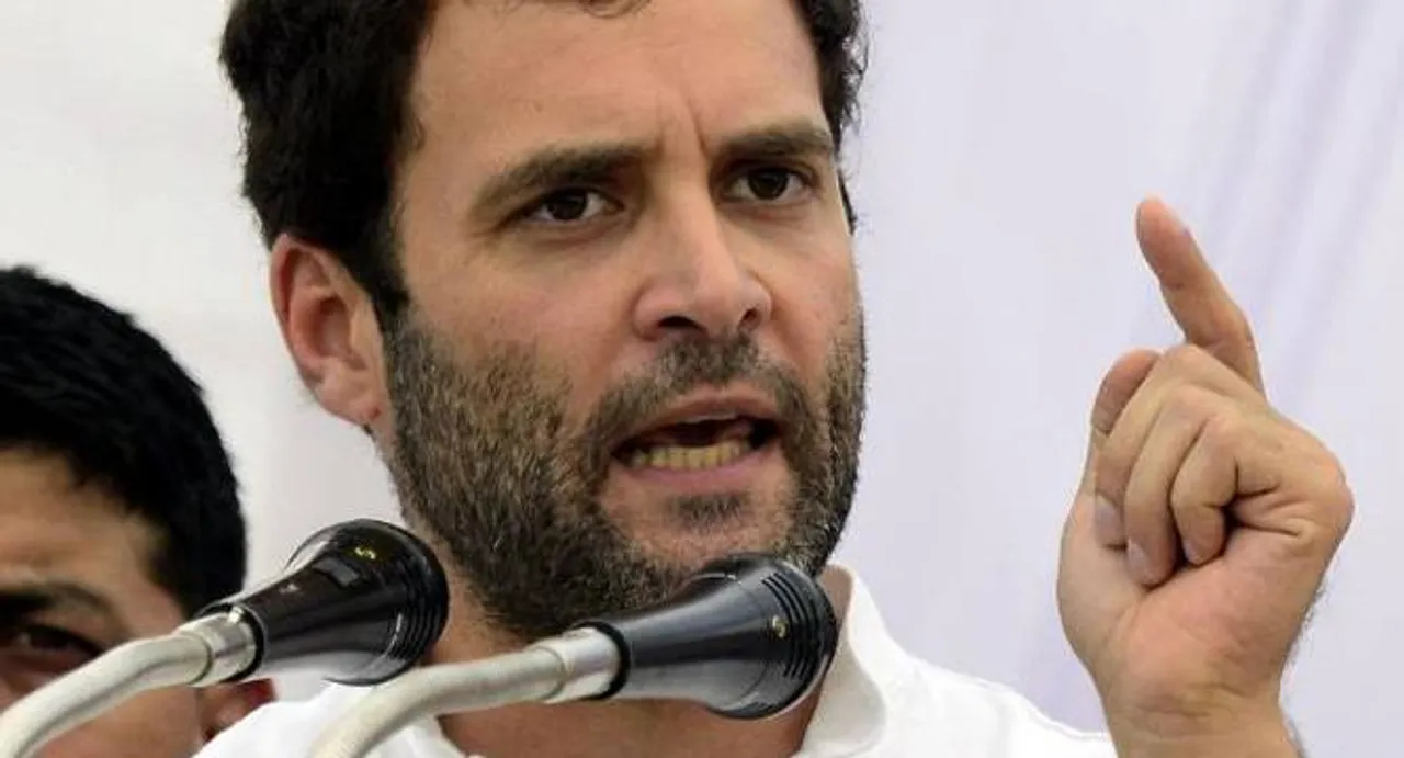 Rahul's counter to PM's 'Satyamev Jayate' tweet after Smriti speech