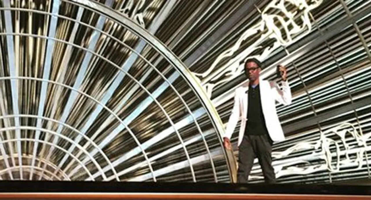 Chris Rock makes his Oscar opener political, talks racism