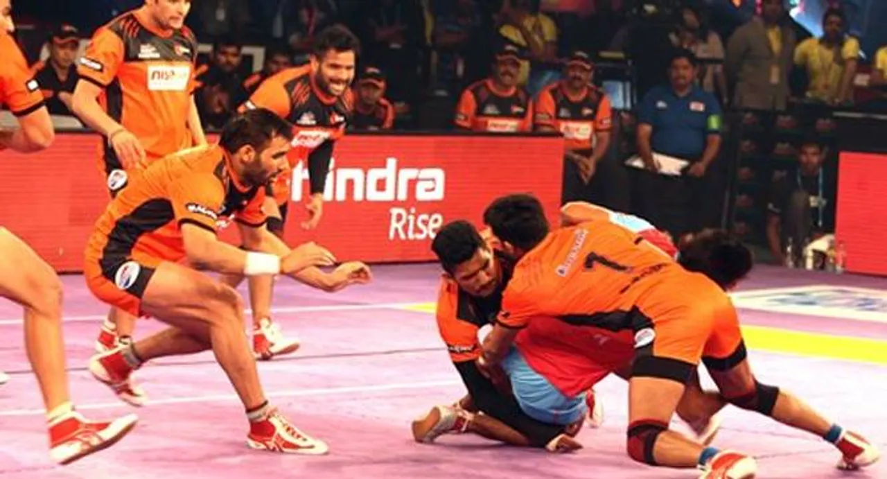 U Mumba outclass Jaipur Panthers to enter semis