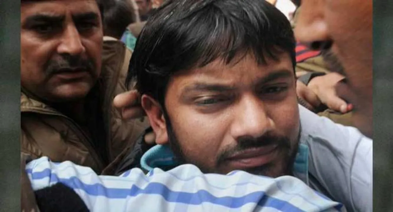 JNU student Kanhaiya Kumar, accused of sedition, released on bail from Tihar Jail 