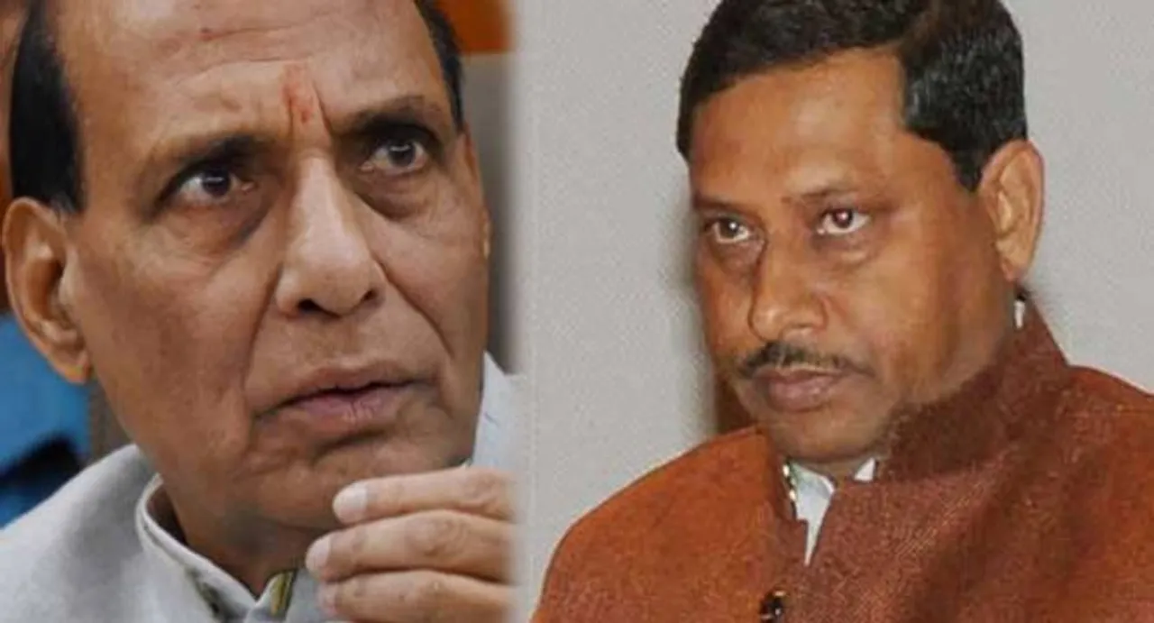 Nothing inflammatory in Katheria's speech: Rajnath Singh in RS