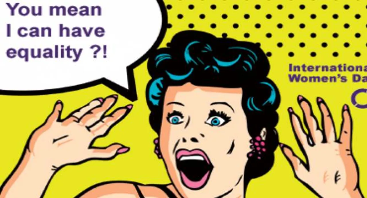Women break-free else patriarchal society will always 'favour' you! Happy International Women's Day