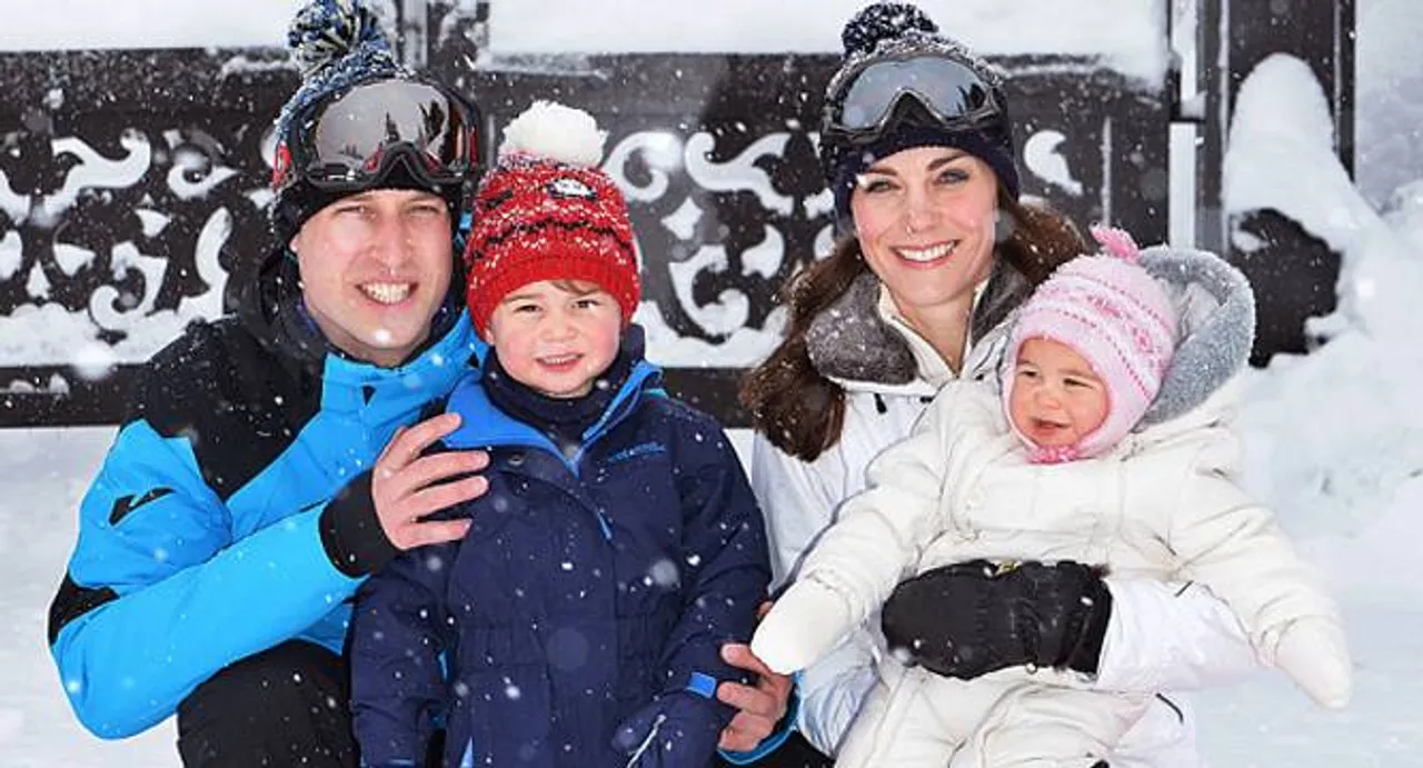 Prince William, wife Kate go on first family ski holiday 