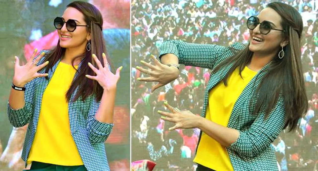 Sonakshi Sinha paints her nails, finds place on Guinness Book of Records
