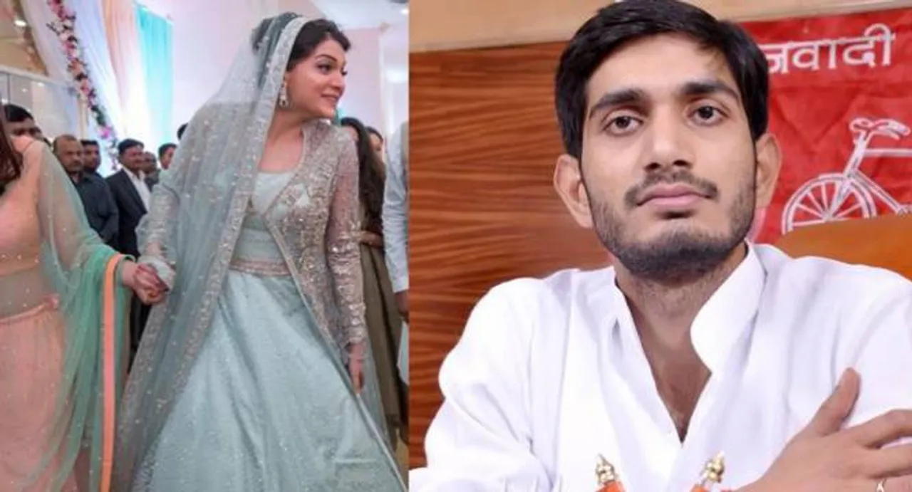 At Shivpal Singh son's marriage Mulayam, Lalu, Amar come together