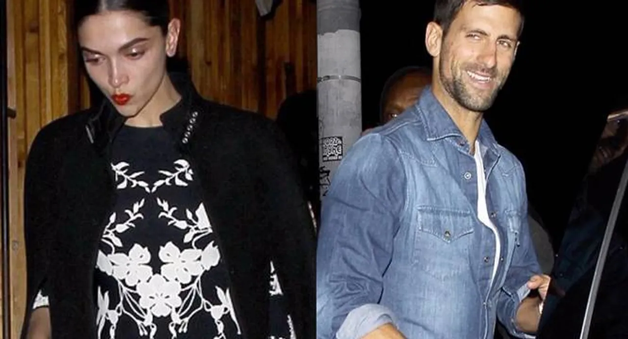 Deepika caught on a dinner date with tennis ace Novak Djokovic in LA