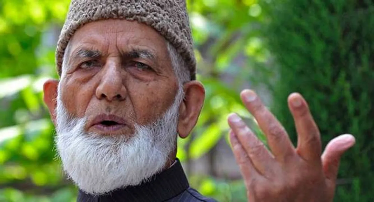 Syed Ali Shah Geelani hospitalised in Delhi