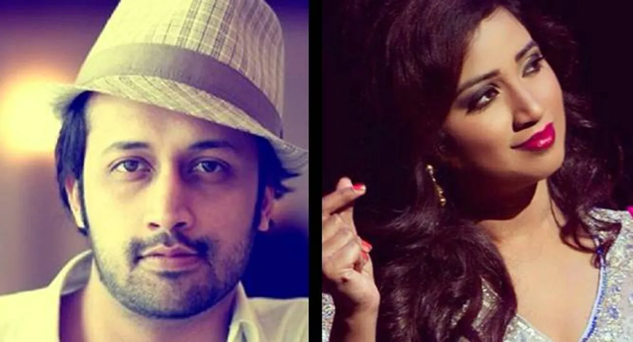 Two great voices â€“ Shreya Ghoshal and Atif Aslam have birthdays today! 