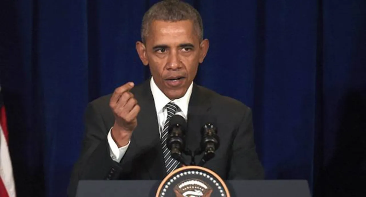 Obama mocks Republican party for 'shock' over Trump's campaign
