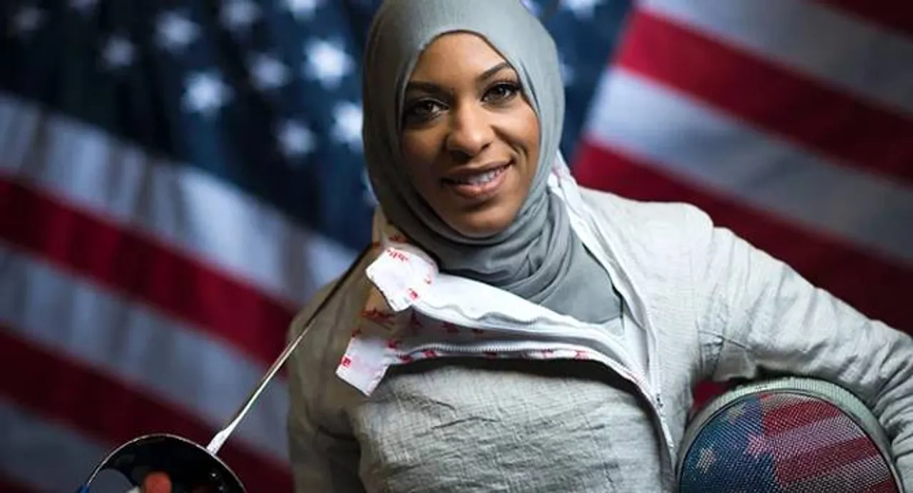 US Olympian asked to remove hijab at a cultural festival