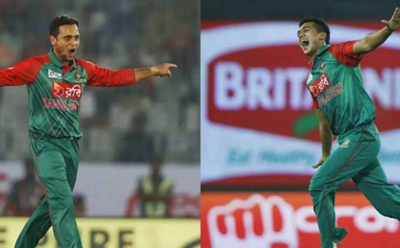 Taskin Ahmed, Arafat Sunny banned from bowling in ICC T20 World cup